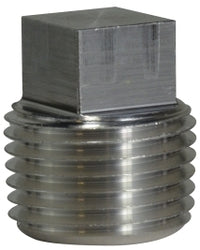79661 by Midland | Square Head Plug | 4" Size | Aluminum