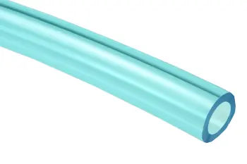 PT0606-100TBD by Coilhose | Tubing | 3/8" OD x 1/4" ID | .062" Wall Thickness | Transparent Blue | Dispenser Box | Polyurethane | 100ft