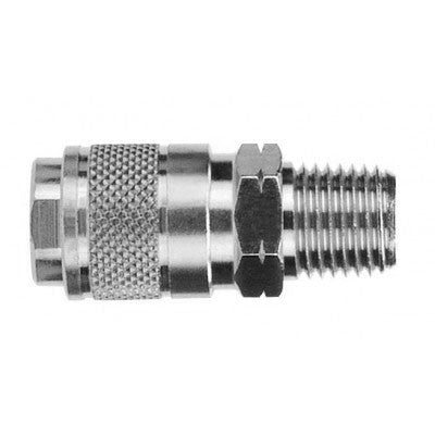 80111-04 by AIGNEP | QC Series | 1/4" Mignon Socket x 1/4" Male NPTF