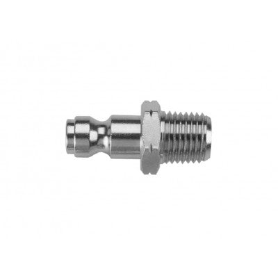 80291-04 by AIGNEP | QC Series | 1/4" Tru Flate Plug x 1/4" Male NPTF
