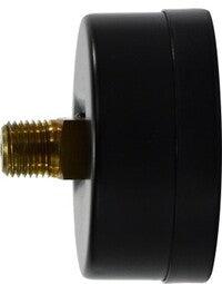 80335 by Midland | Standard Dry Gauge | 1/4" Male NPT Center Back Mount | 2-1/2" Face | 0-160 PSI | Steel