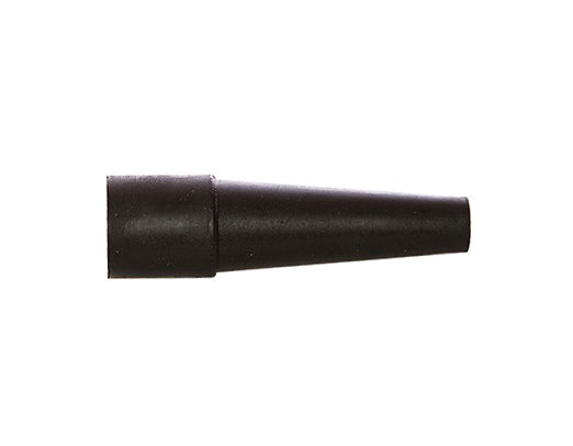 806 by Flexaust | 1-1/2" Friction Fit Bulk Pick-Up Nozzle | Neoprene Rubber | 6" Length | Black
