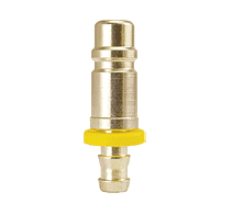81-5B by ZSi-Foster | Quick Disconnect Plug | 1/2" ID | Push On Hose Stem | Brass