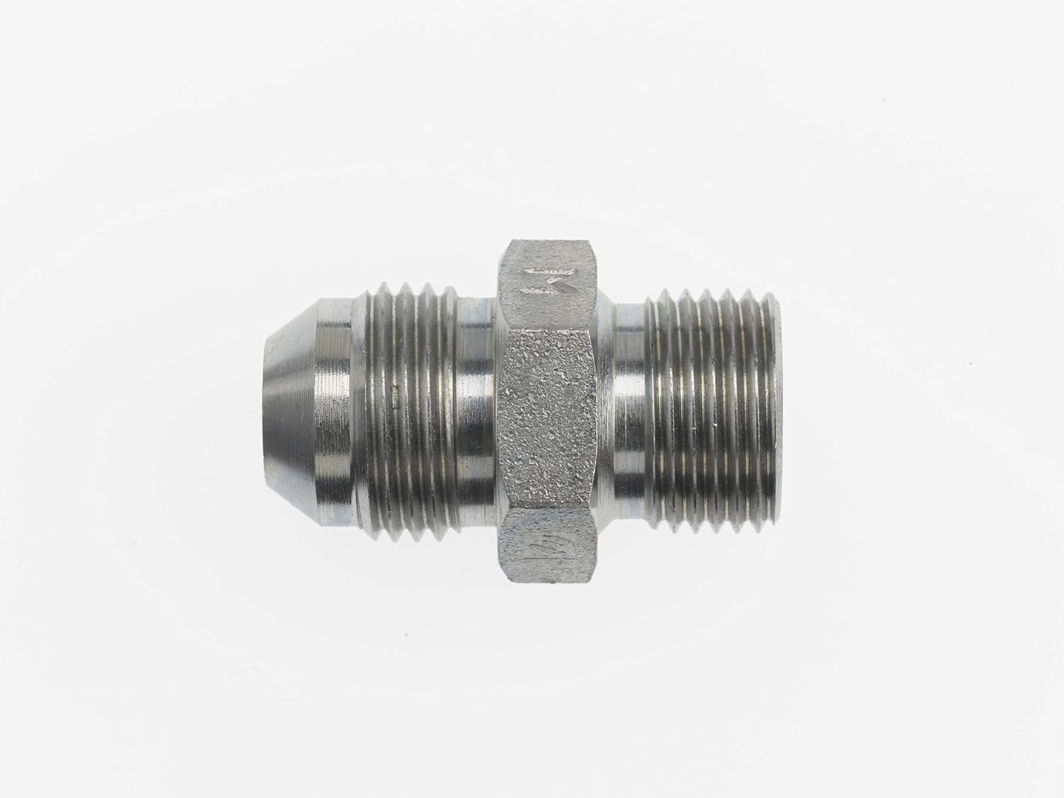 7005-10-22 by Brennan Inc. | -10 Male JIC x 22mm Male Metric Port | Straight | Steel