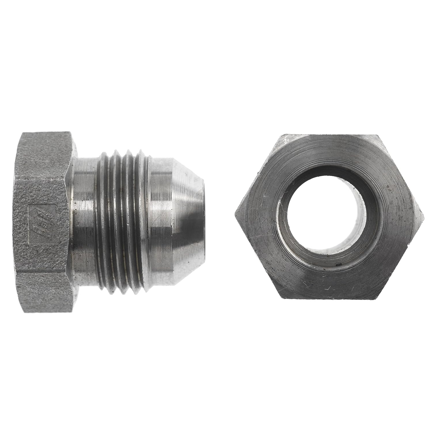 0403-24-24-SS by Brennan Inc. | -24 Bore x -24 Male JIC | Straight | Stainless Steel