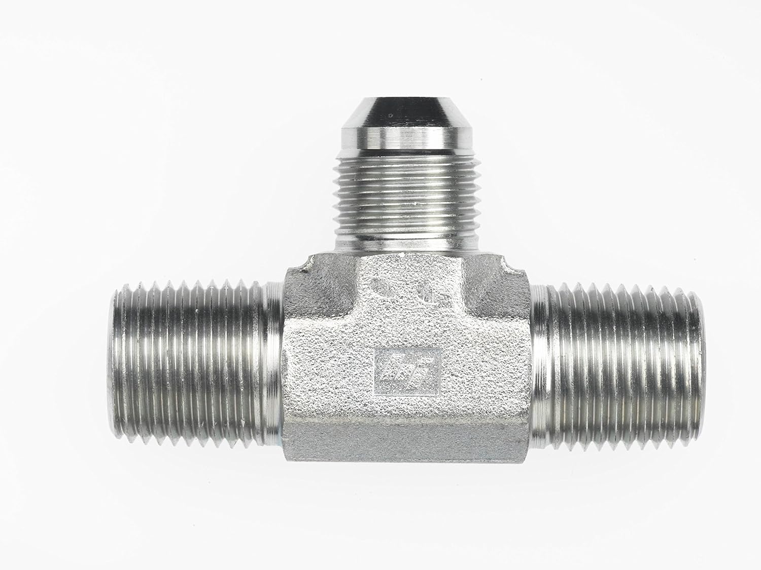 2610-16-16-16-FG by Brennan Inc. | -16 Male Pipe x -16 Male Pipe x -16 Male JIC | Tee | Forged Steel