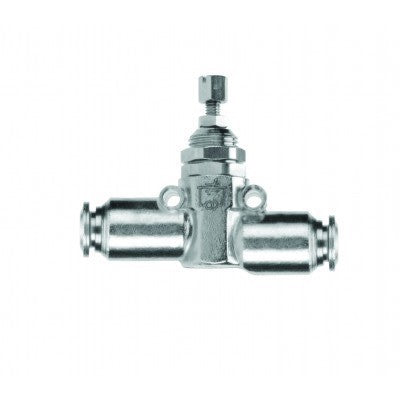 82815-04 by AIGNEP | Functional (Flow Controls) Series | Inline Flow Control Valve (Uni-Directional) | 1/4" Tube