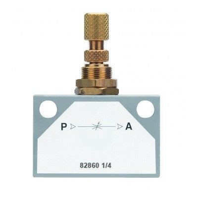 82860-06 by AIGNEP | Functional (Flow Controls) Series | Inline Needle Valve | 3/8" Female NPTF