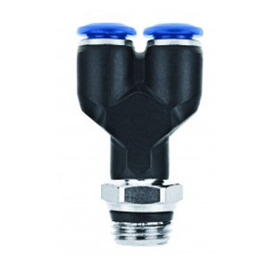 85340-53-04 by AIGNEP | 85 Series | 4 Position Swivel | 5/32" Tube x 1/4" Swift-Fit Male | Y | Pack of 10