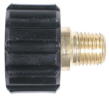 86013 by Midland | Pressure Washer Fitting | M22 Thread Insulated Knob x 3/8" Male NPT | 4000 PSI | Brass