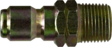 86040 by Midland | Quick Disconnect Plug | 1/4" Male NPT | 1/4" Body Size | 4000 PSI | Steel