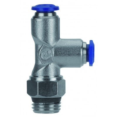 88225-53-32 by AIGNEP | 87 / 88 Series | Swivel Male Run | 5/32" Tube x 10/32 UNF Male | Tee | Pack of 10