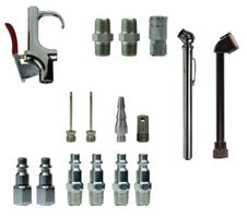 87408 by Midland | 17 Piece Pneumatic Air Accessory Set