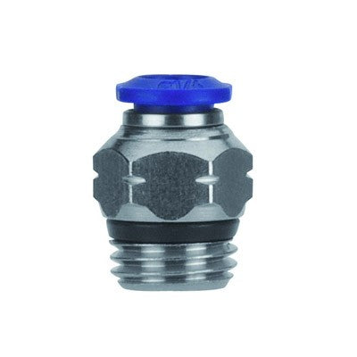 87000-02-02 by AIGNEP | 87 / 88 Series | 1/8" Tube x 1/8" Swift-Fit Male | Straight | Pack of 10