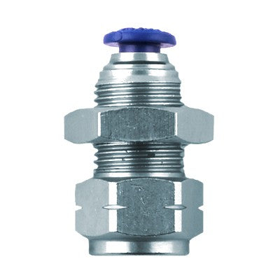 88055-05-04 by AIGNEP | 88 Series | Female Bulkhead | 5/16" Tube x 1/4" NPTF | Pack of 10
