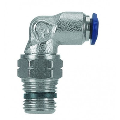 88110-06-08 by AIGNEP | 87 / 88 Series | Swivel | 3/8" Tube x 1/2" Male NPTF | 90° Elbow | Pack of 10