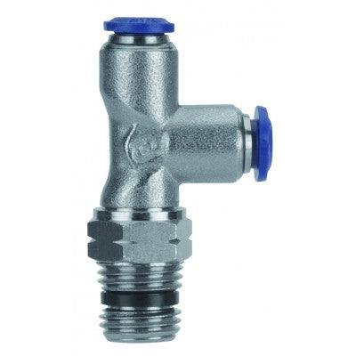 88222-08-04 by AIGNEP | 87 / 88 Series | Swivel Male Run | 1/2" Tube x 1/4" Male NPTF | Tee | Pack of 10