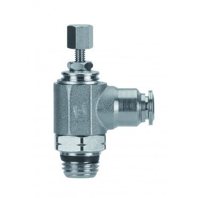 57905-8-3/8 by AIGNEP | Functional (Flow Controls) Series | Flow Control | 8mm Tube x 3/8" Swift-Fit Male Universal Thread