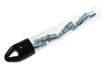 1501-T5 by Coilhose | Steel Connector | 1/4" Female NPT Industrial Interchange | Connector | Straight | Plated Steel | Pack of 5