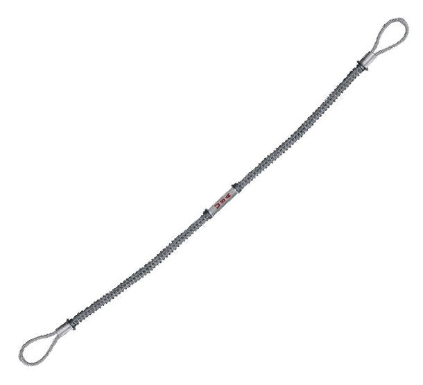 90000020 (WS18HH) by PT-Coupling | Style WS | Safety Cable Air-hose Restraint for Hose-to-Hose Service | 1/8" Cable | .5"-1.25" Hose ID | 20-1/4" Length