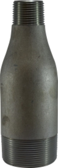 90119 by Midland | Schedule 80 XH Swage Nipple | 2" Male Pipe x 1/2" Male Pipe | Steel
