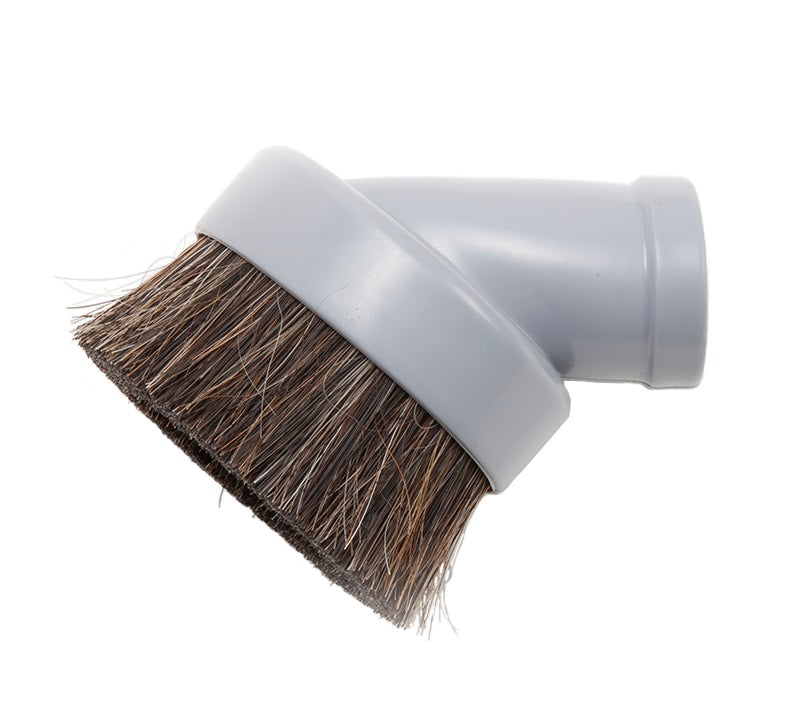 907G by Flexaust | Friction Fit Dust Brush | 3" | PVC | Horsehair Bristles | Gray | 32mm