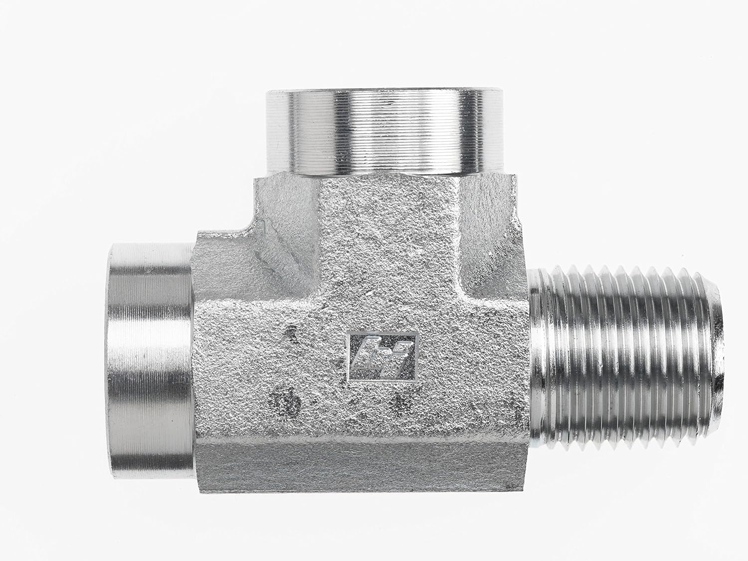 5602-06-06-06-FG by Brennan Inc. | -06 Male Pipe x -06 Female Pipe x -06 Female Pipe Street | Tee | Forged Steel
