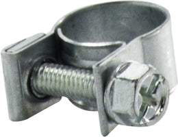 92013 by Midland | Lined Mini Band Clamp | 9mm Width | Clamp Range: .45" to .53" / 11.5mm to 13.5mm | Aluzinc
