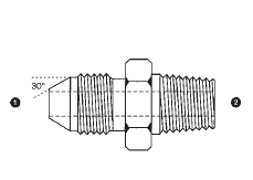 9223-08-06 by AdaptAll | -08 Male JIS x -06 Male BSPT | Carbon Steel