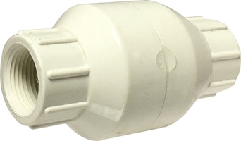 940334 (940-334) by Midland | Inline Spring Check Valve | 1-1/4" Female Thread x 1-1/4" Female Thread | Straight | Plastic