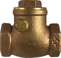 940357 by Midland | Swing Check Valve | 2" Female Pipe x 2" Female Pipe | Brass