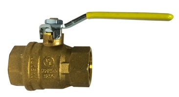 943206 by Midland | Full Port Italian Ball Valve | 1-1/2" Female NPT x 1-1/2" Female NPT | Brass