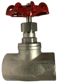 949305 by Midland | Globe Valve | 1" Female Pipe x 1" Female Pipe | 316 Stainless Steel