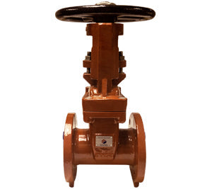 9610NYCF3 by Midland | No Tap NY and Chicago Gate Valve | 3" Flanged Ends | Ductile Iron