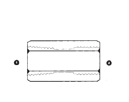 9643-04-14x1.5 by AdaptAll | -04 Female NPT x 14mm Female Metric | Solid Adapter | Carbon Steel
