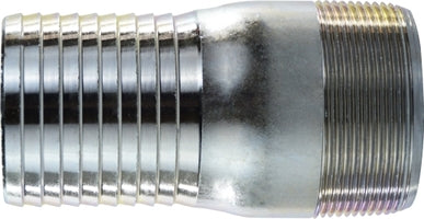 973906 by Midland | Insert Fitting | 1/2" Hose Barb x 1/2" Male Pipe | Adapter | Galvanized Steel