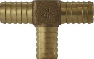 973967 by Midland | Insert Fitting | 1-1/4" Hose Barb x 1-1/4" Hose Barb x 1-1/4" Hose Barb | Tee | Bronze