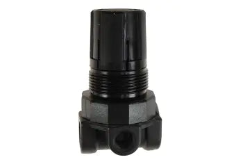 MR2-G by Coilhose | 1/4" Miniature Series Regulator | Gauge | 0-125 PSI | Zinc Die Cast Range | 250 PSI | Zinc Die Cast