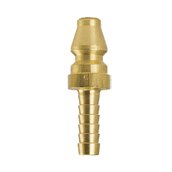 A-17 by ZSi-Foster | Quick Disconnect | A70 Series | 1/4" Plug | 3/8" ID | Hose Stem | Brass