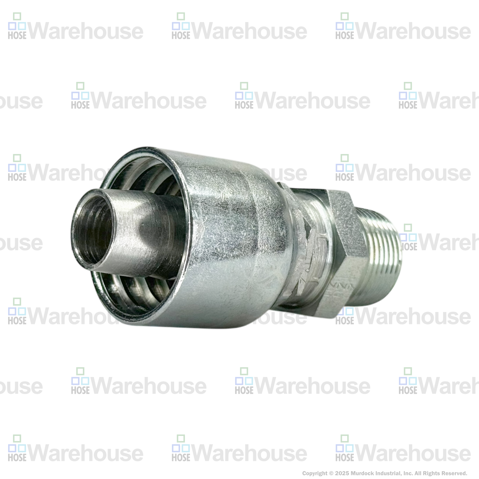 A04-12x12 by Couplamatic | A Series Coupling | 3/4" Hose ID x 3/4-14 Thread Male Swivel NPTF | Straight