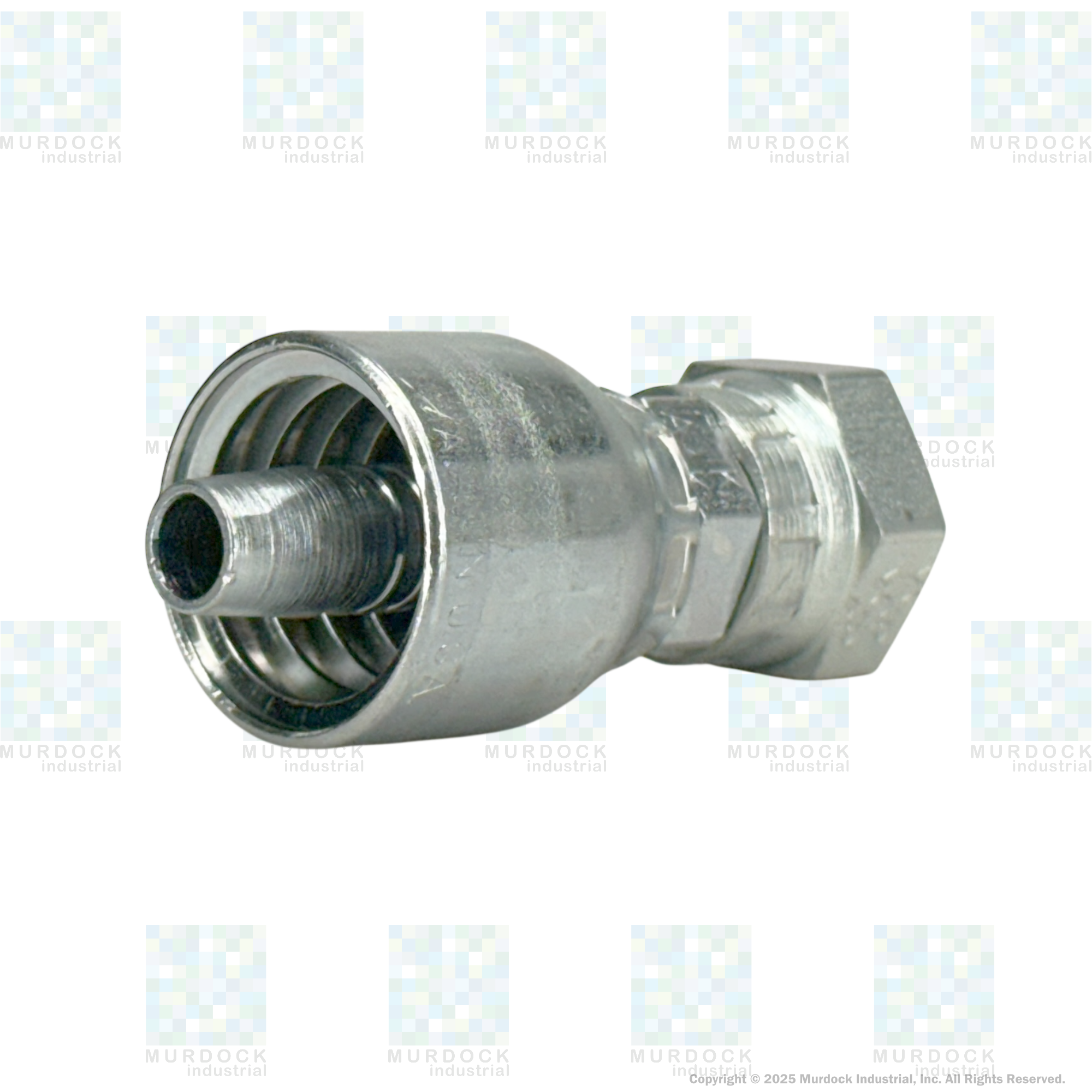 A05-6x6 by Couplamatic | A Series Coupling | 3/8" Hose ID x 3/8-18 Thread Female Swivel NPSM | Straight