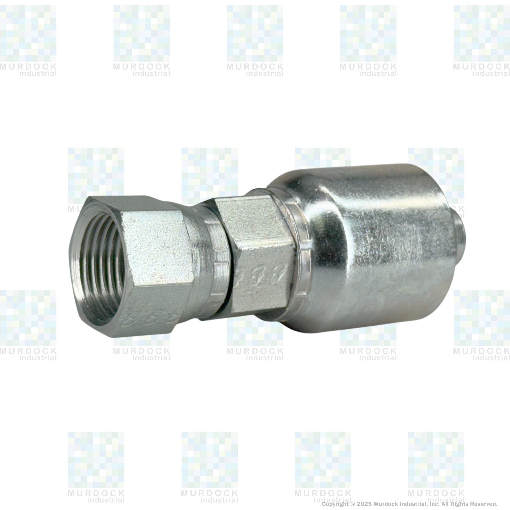 A09-10x10 by Couplamatic | A Series Coupling | 5/8" Hose ID x 7/8x14 Thread JIC 37° Female Swivel | Straight
