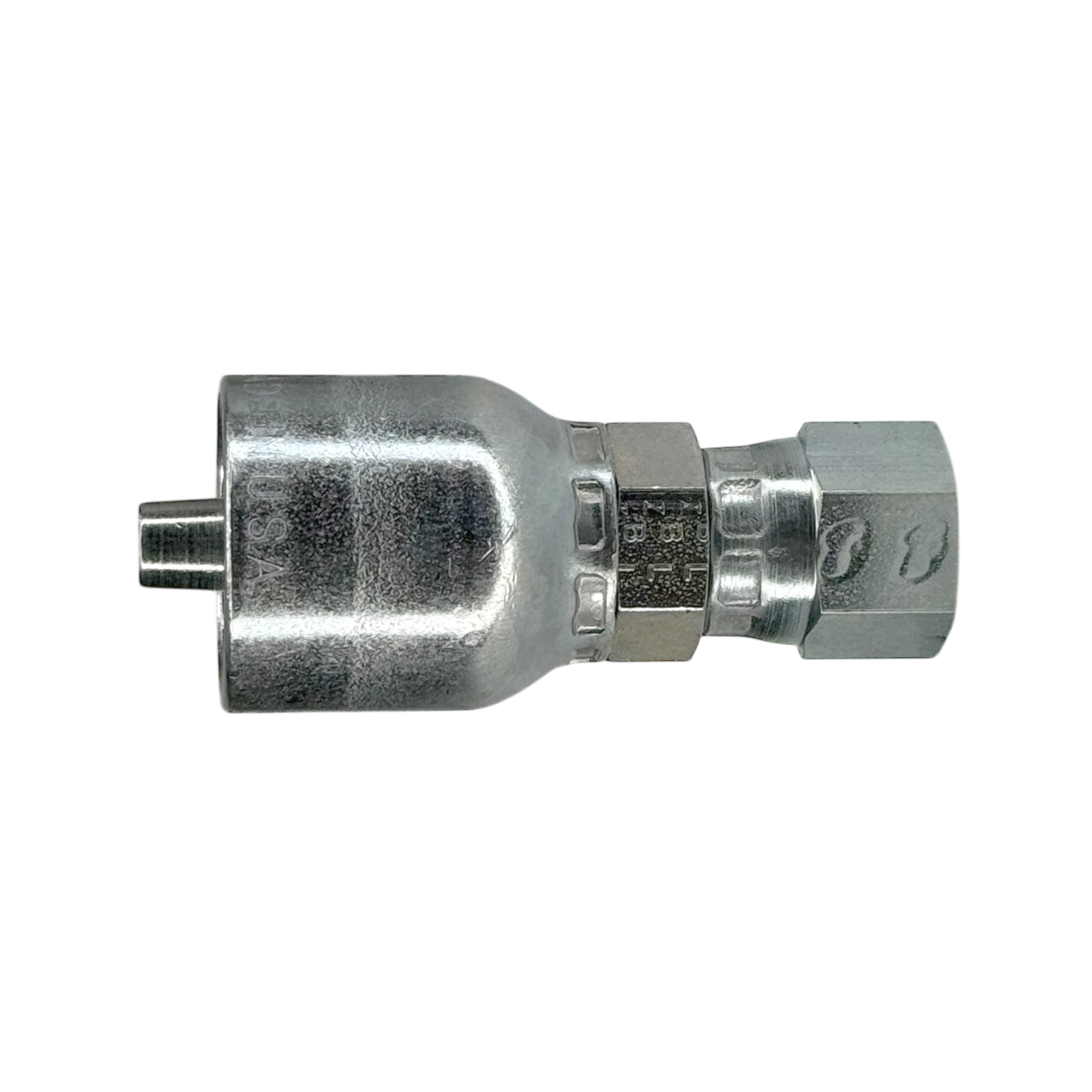 A09-4x4 by Couplamatic | A Series Coupling | 1/4" Hose ID x 7/16x20 Thread JIC 37° Female Swivel | Straight