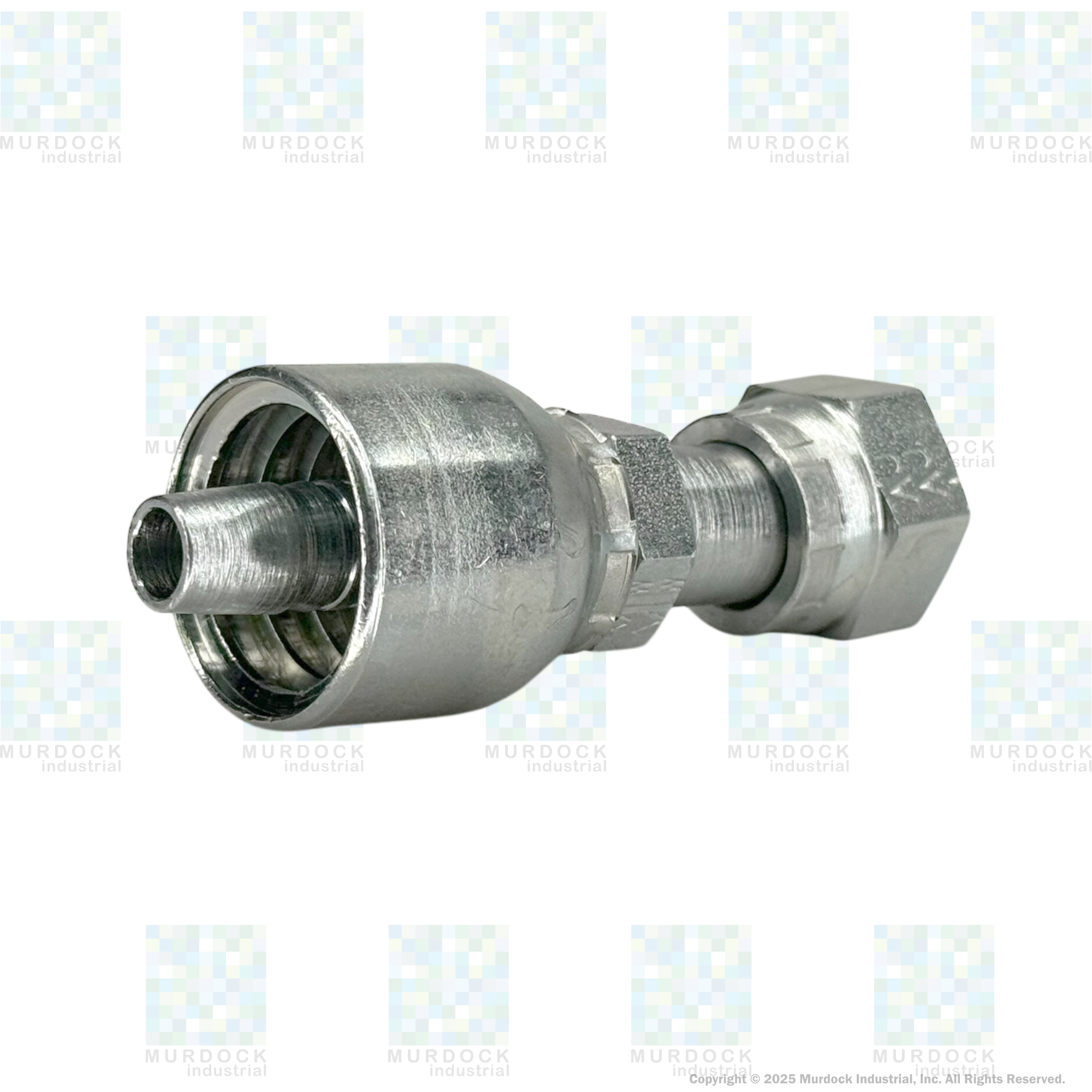 A30-4x4 by Couplamatic | A Series Coupling | 1/4" Hose ID x 9/16x18 Thread O-Ring Face Seal | ORF Female Swivel | Straight