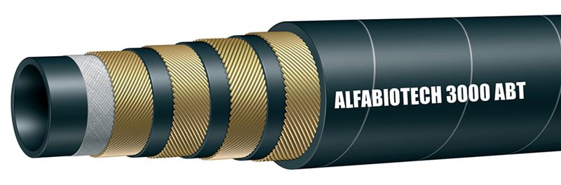ABT3K-32 Alfagomma by Kuriyama | ABT3K Series | SAE 100R12 | Alfabiotech 3000 Minetuff Hydraulic Hose | 2" ID | 2.63" OD | 3000 PSI | 100ft Length