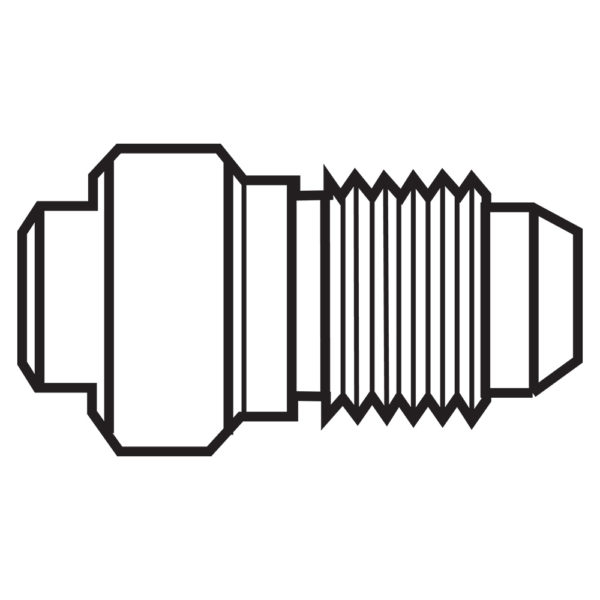 ACP352 by Kurt Hydraulics | Braze in Service Port for Refrigerant Beadlock Hose Coupling