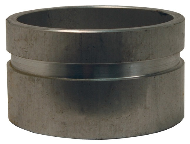 AVN2000-200 by Dixon Valve | Grooved End Nipple | 2" Grooved End x 2" Weld End | Aluminum