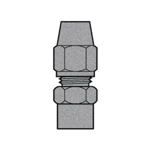B-31366-06-02 Breco by Foster | Air Brake | 3/8" Tube Compression x 1/8" Female NPTF Thread | Straight