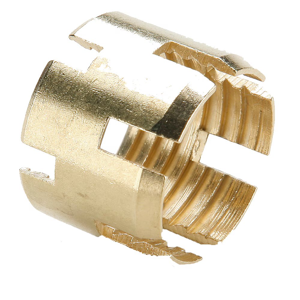60RB-6 by Parker | Air Brake Hose Ends Fittings | 3/8" Sleeve | Straight | Brass | Pack of 10