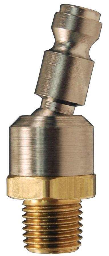 DCP1SWIV Air Chief by Dixon Valve | Pneumatic Automotive Ball Swivel Plug | 1/4" Male NPT x 1/4" Body Size | Steel